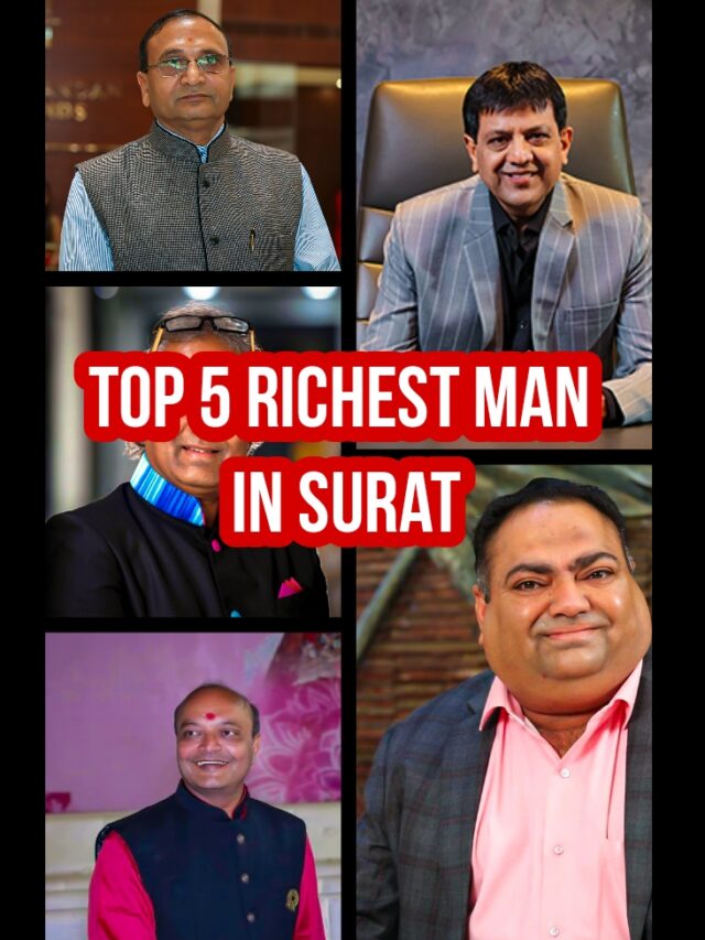 Top 5 richest man in surat