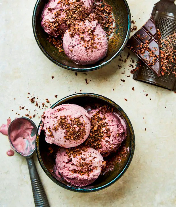 Maraschino Cherry Ice Cream