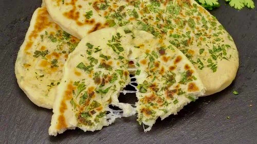 Cheese garlic naan Recipe