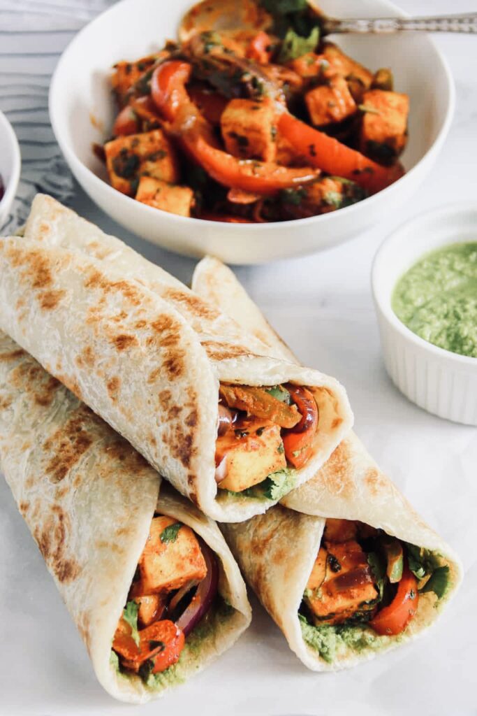 Steps Of Paneer Wrap Recipe: