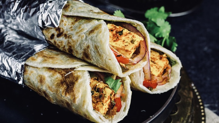 Paneer Wrap Recipe: How make Paneer Wrap just in 5 steps.