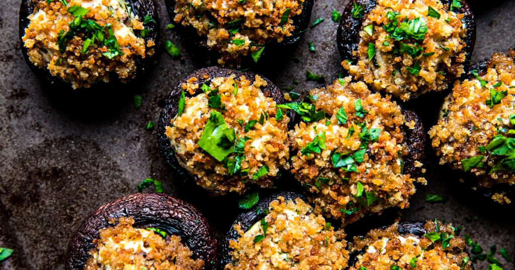 Ingredients Of Making Stuffed Mushrooms: