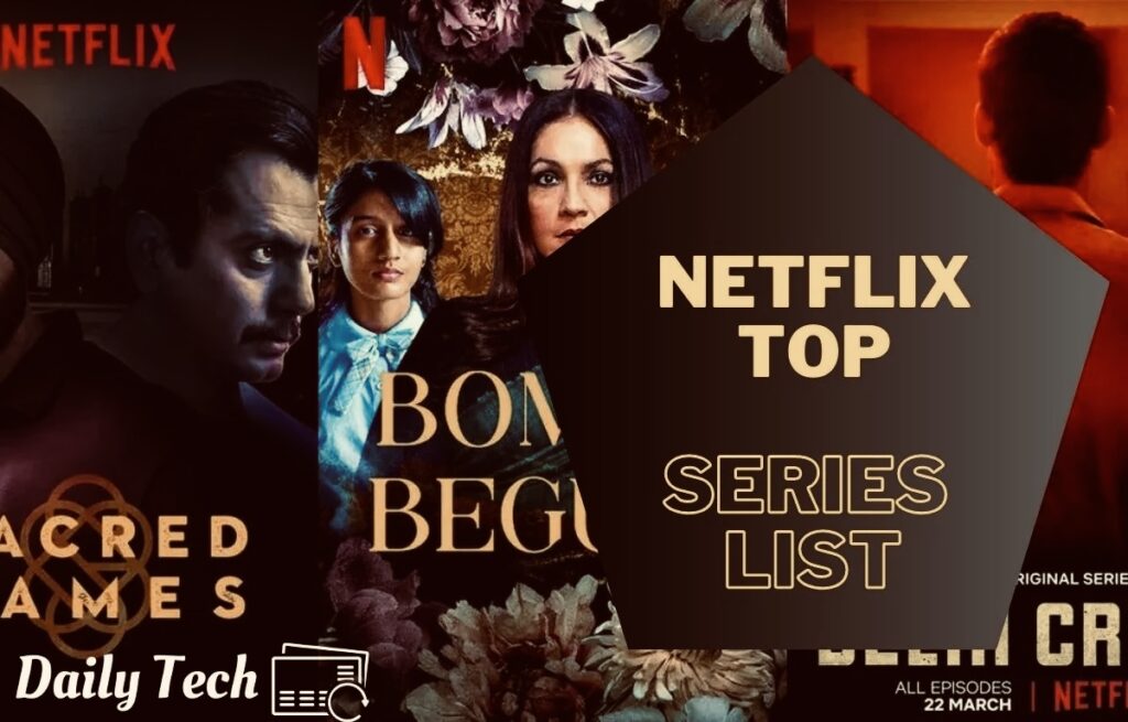 Top 10 series on Netflix