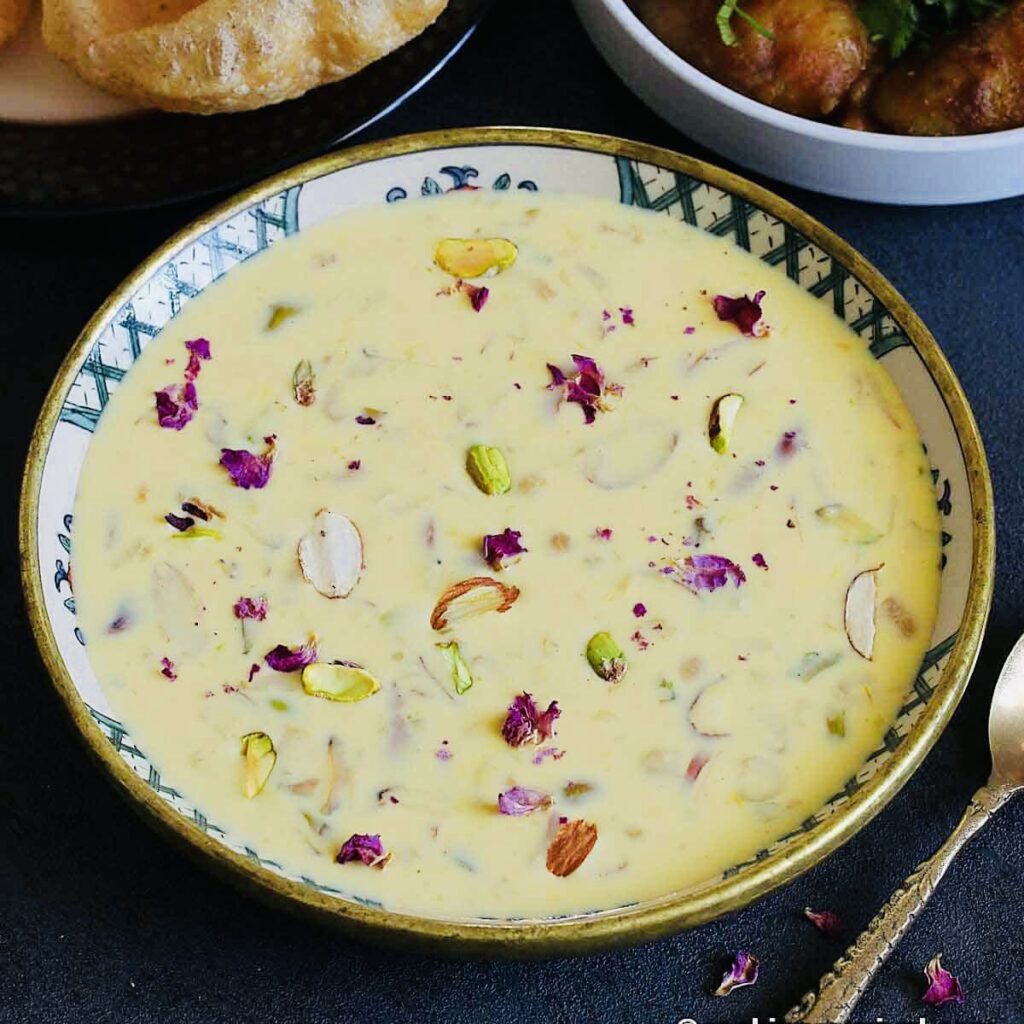 Basundi Recipe