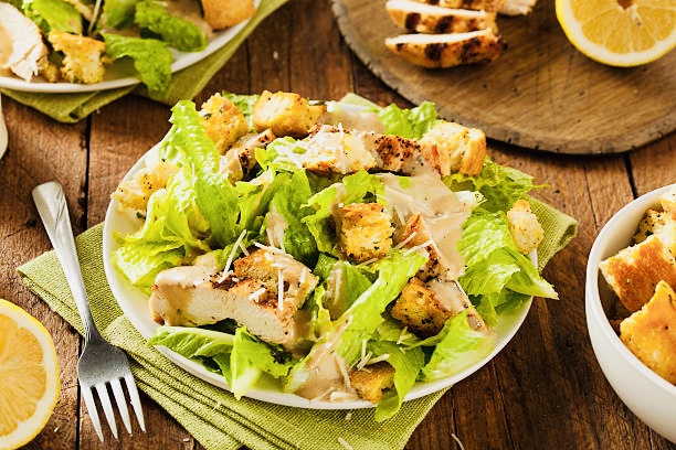 Caesar Salad Recipe | Just In 5 Easy Steps.