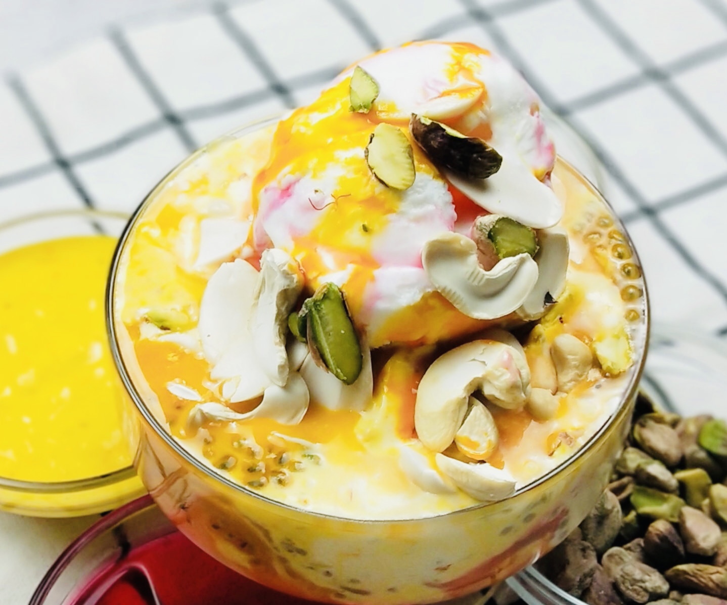 Kesar Pista Falooda Recipe | Just In 5 Easy Steps.