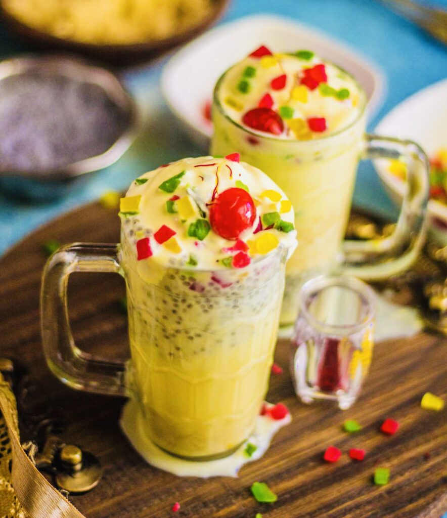 Kesar Pista Falooda Recipe