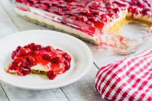 Cherry Cheesecake Recipe | Just In 6 Easy Steps.