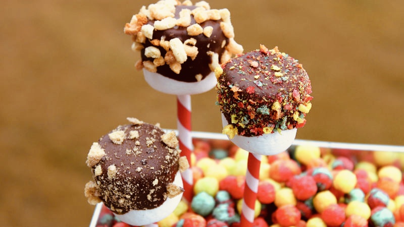 Marshmallow pops Hd Images