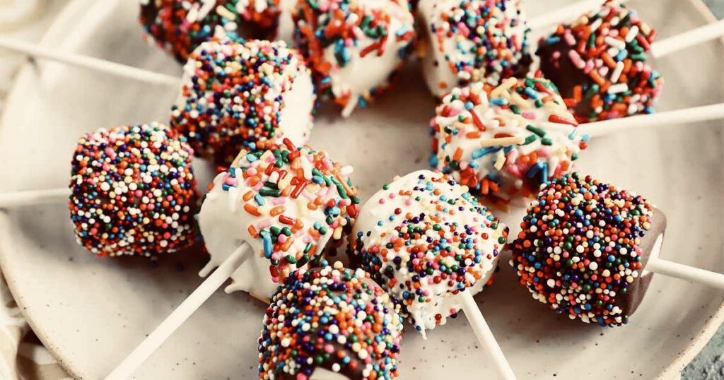 Marshmallow pops Hd Images