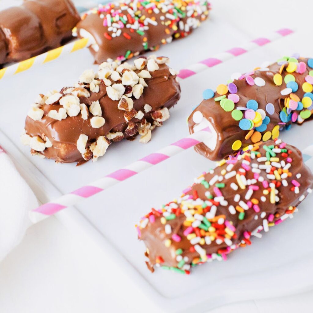 Marshmallow pops Recipe