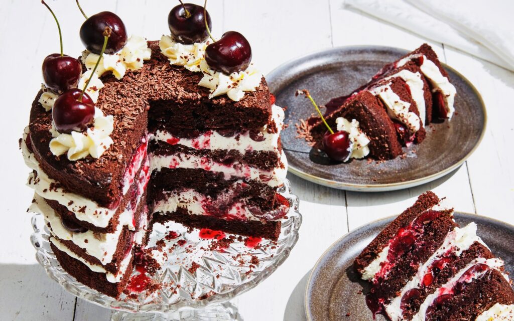 Black Forest Cake Recipe | Just In 5 Easy Steps.