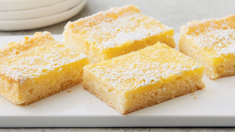 Lemon Bars Recipe | Just In 5 Easy Steps.