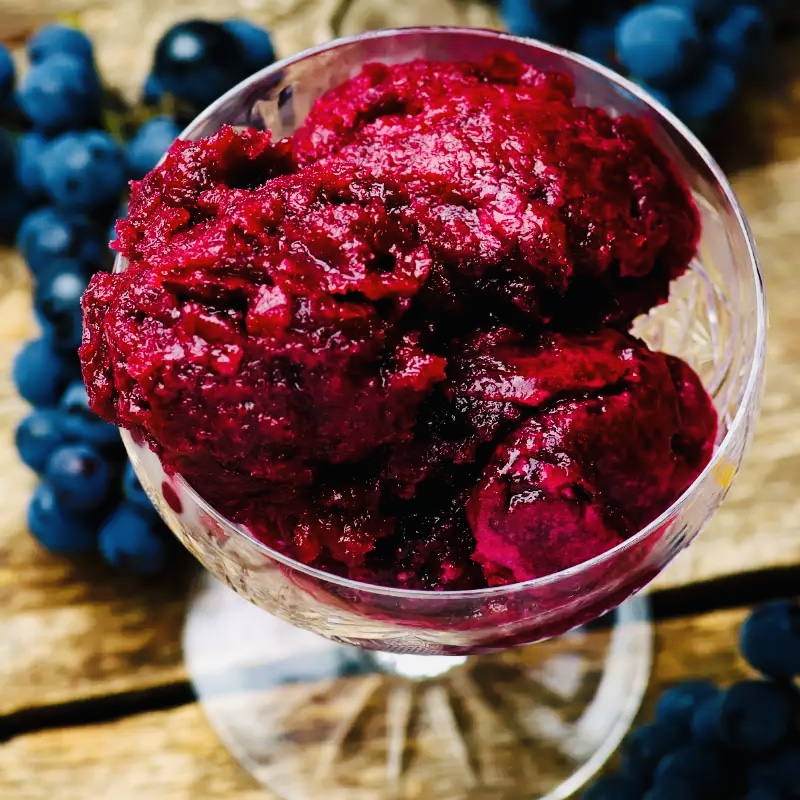 Grape Sorbet Recipe