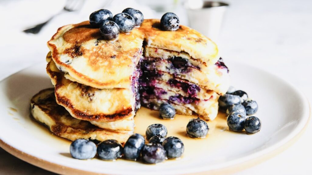 Blueberry Pancakes Recipe | Just In 9 Easy Steps.