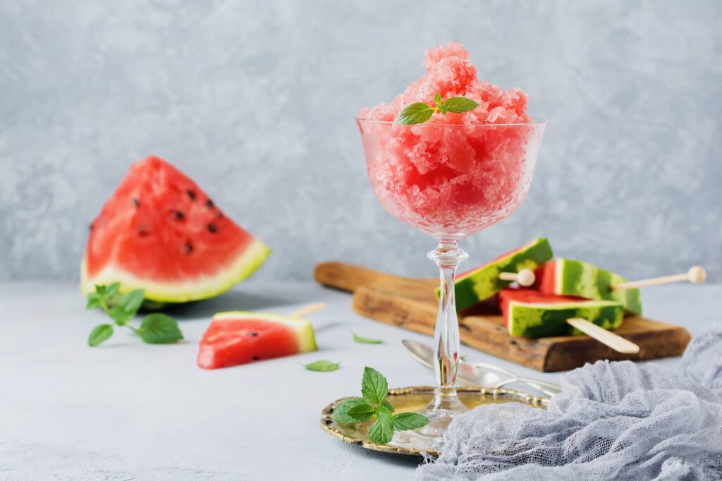 Watermelon Granita Recipe | Just In 8 Easy Steps.