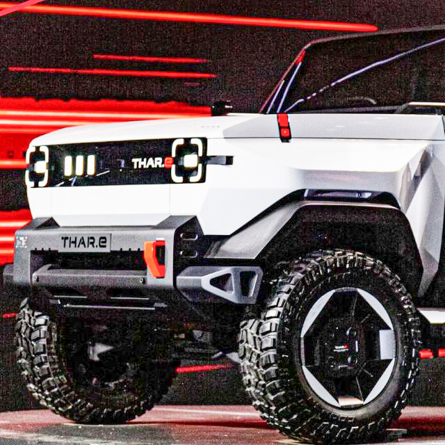 Mahindra Thar EV Hd Images By Newszzers