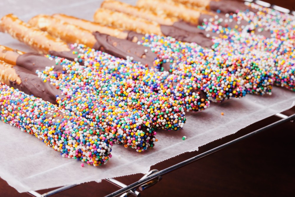 Chocolate-Dipped Pretzels Hd Images By Neewszzers