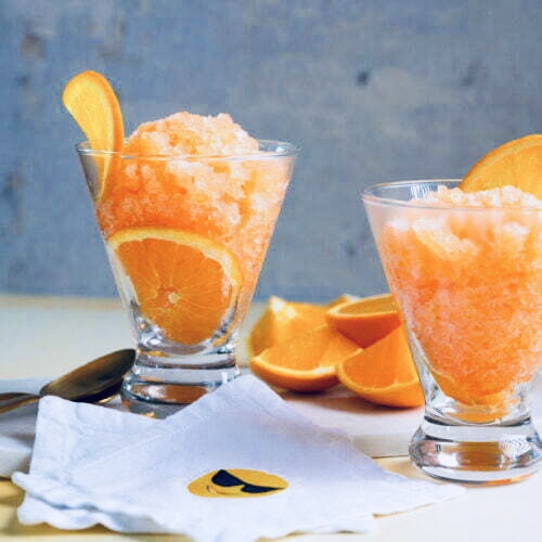 Orange Granita Recipe By Newszzers