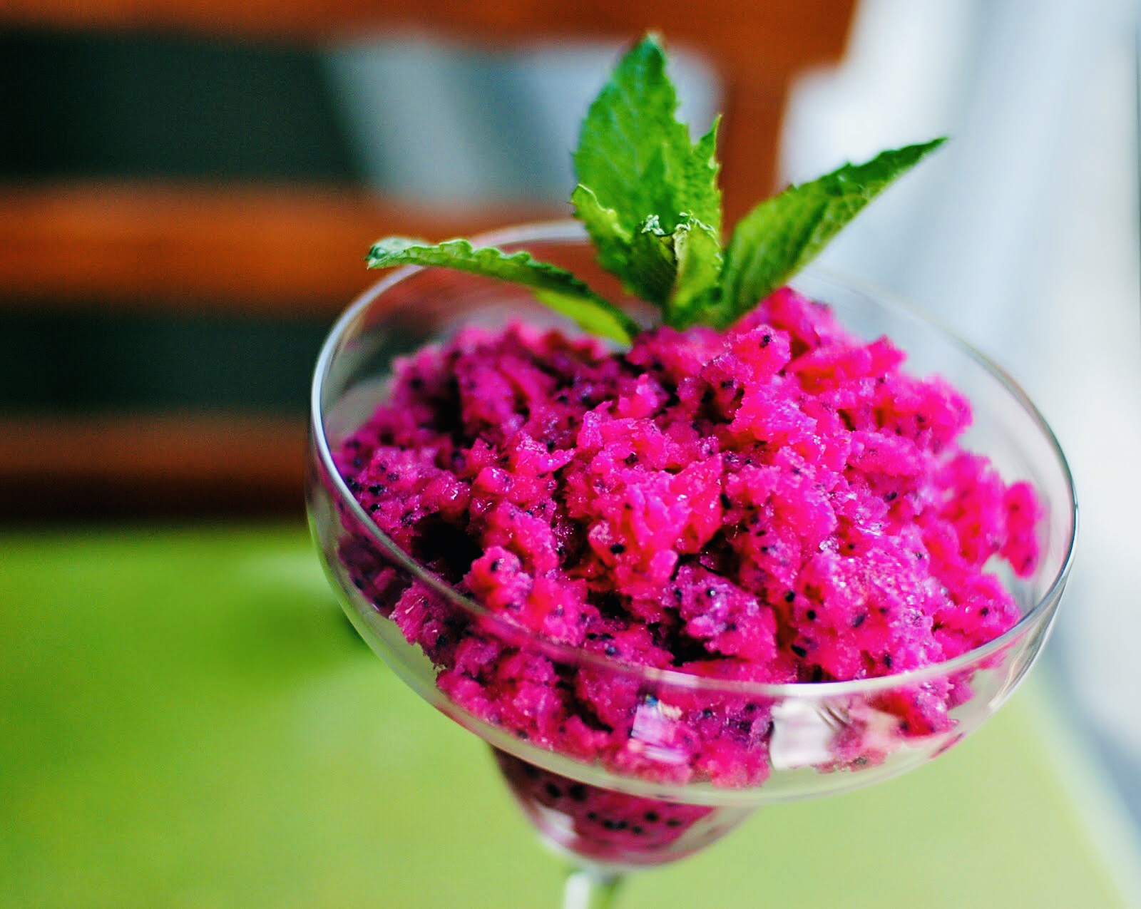 Dragon Fruit Granita Recipe | Just In 8 Easy Steps.