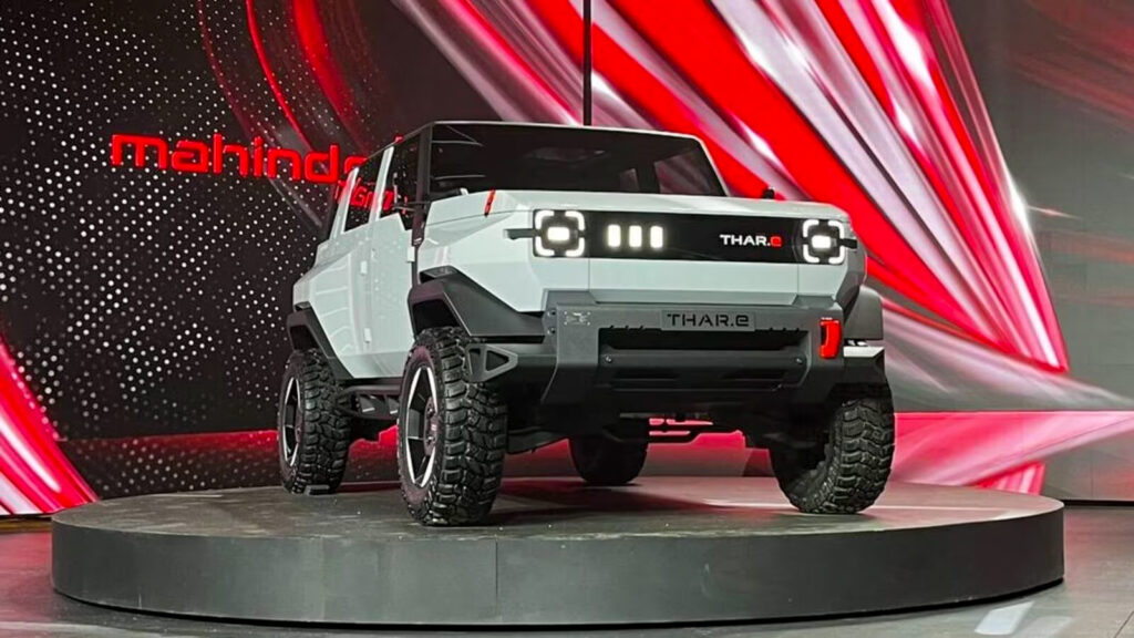 Mahindra Thar EV Hd Images 