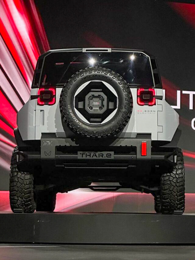 Mahindra Thar EV Images By Newszzers