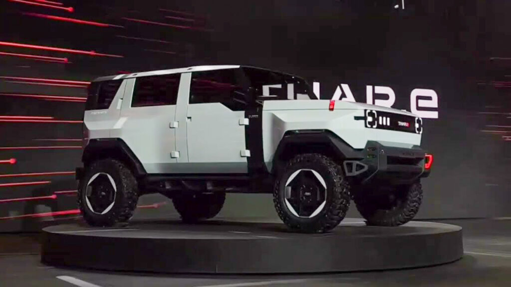 Mahindra Thar EV Hd Images By Newszzers